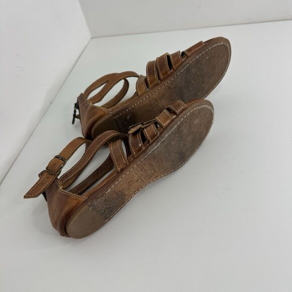 Bed Stu Miya Women's Leather Gladiator Style Sandals (Tan Rustic) US Sz. 6 - Picture 9 of 10